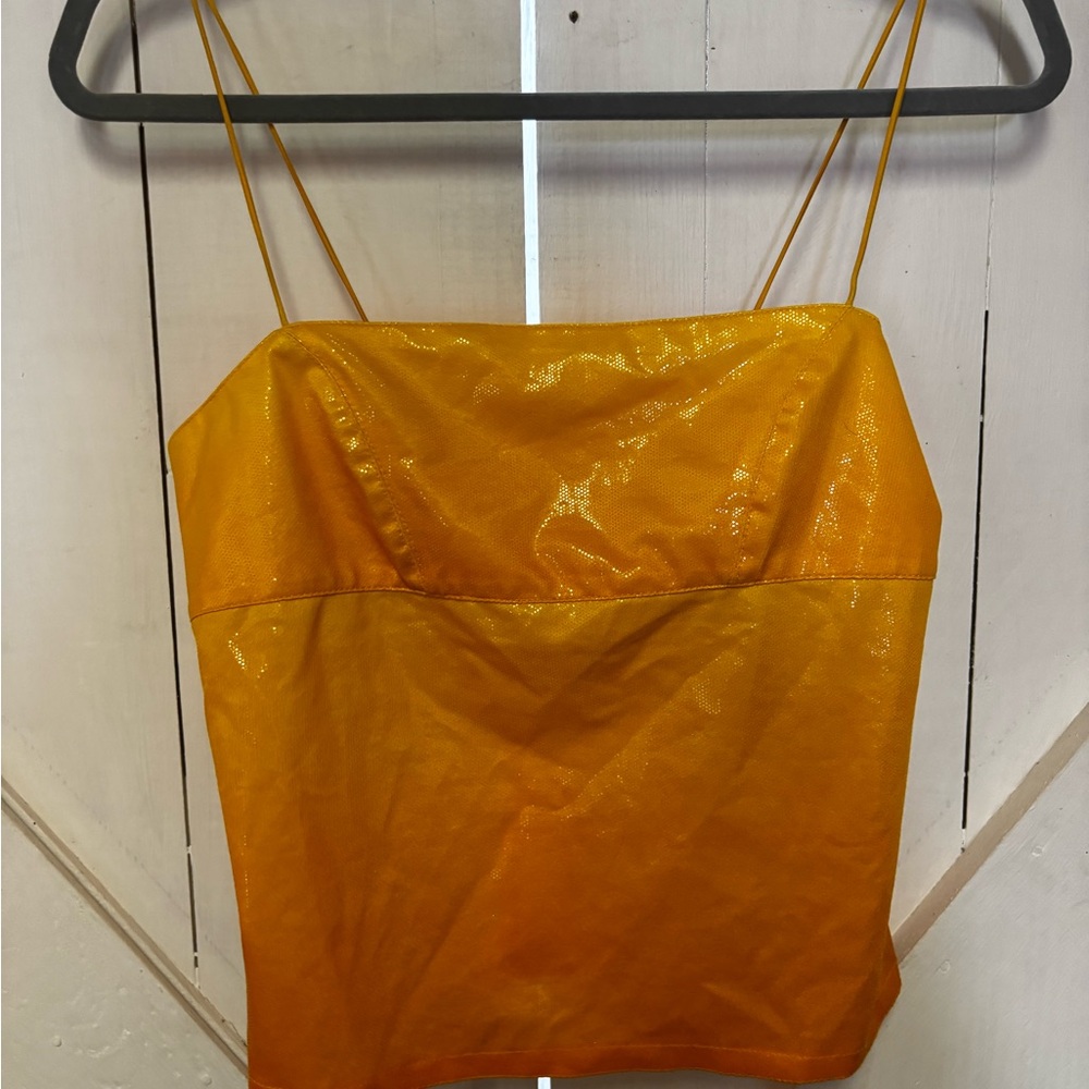Shimmering Gold Women's Top